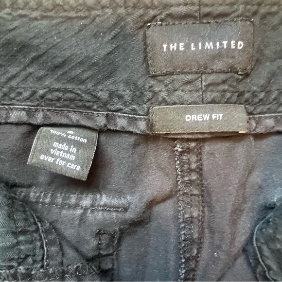 Vintage Y2K Utility Limited Cargo Zipper Drawstring Bottom Capri Pedal Pushers - Picture 12 of 15